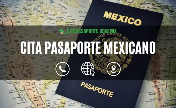 Agendar cita pasaporte mexicano en línea y por teléfono