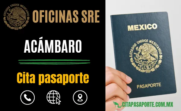 Oficinas Pasaporte en Acámbaro