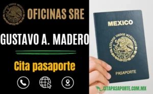 Oficinas Pasaporte en Gustavo A. Madero