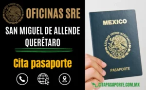 Oficinas Pasaporte en San Miguel de Allende - Querétaro