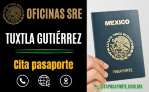 Oficinas Pasaporte en Tuxtla Gutiérrez