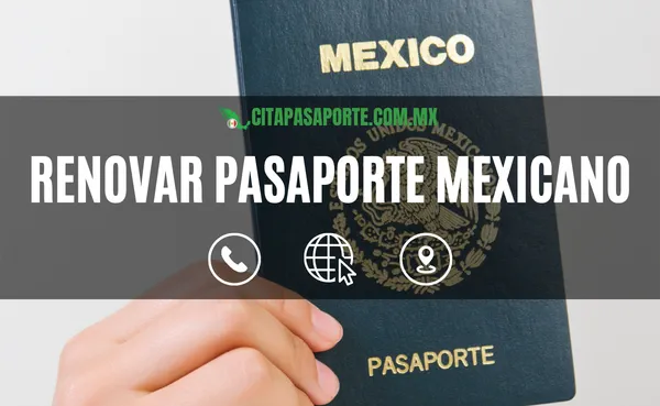 Renovar pasaporte en México y fuera de México en Estados Unidos o Canadá