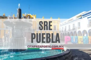 SRE oficinas pasaporte en el estado de Puebla