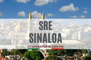 SRE oficinas pasaporte en el estado de Sinaloa